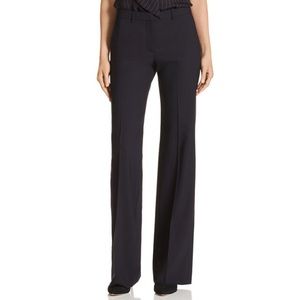 Theory Black Wide-Leg Trousers